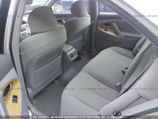 JTNBE46K373076570 - 2007 TOYOTA CAMRY NEW GENERAT CE/LE/XLE/SE SILVER photo 8
