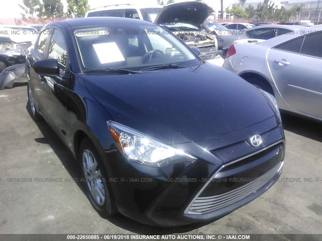 3MYDLBZVXGY126838 - 2016 TOYOTA SCION IA BLACK photo 1