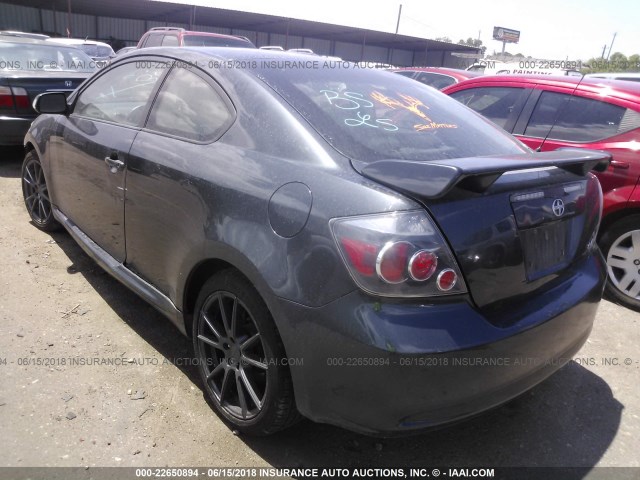 JTKDE167680259142 - 2008 TOYOTA SCION TC 灰色 照片 3
