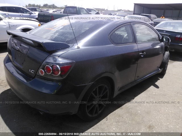JTKDE167680259142 - 2008 TOYOTA SCION TC 灰色 照片 4