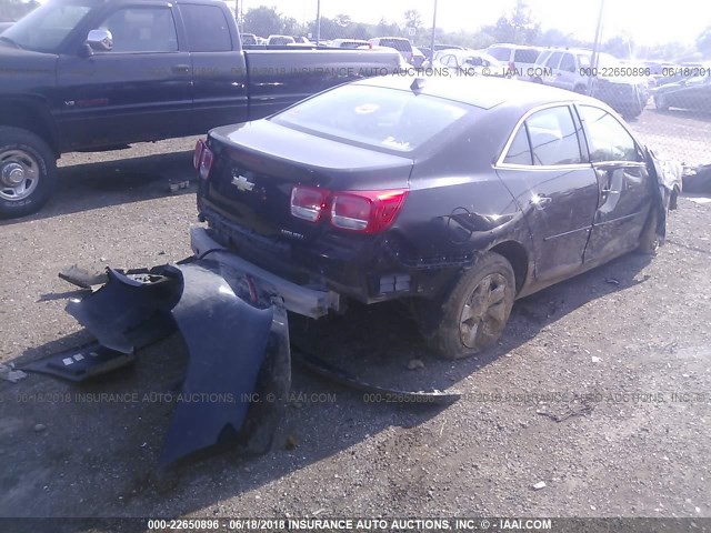 1G11A5SA4DU119326 - 2013 CHEVROLET MALIBU LS 黑色 照片 4