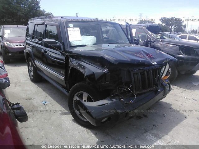 1J8HG48K26C293797 - 2006 JEEP COMMANDER 黑色 照片 1
