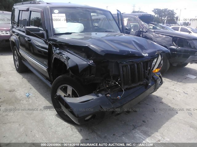 1J8HG48K26C293797 - 2006 JEEP COMMANDER 黑色 照片 6