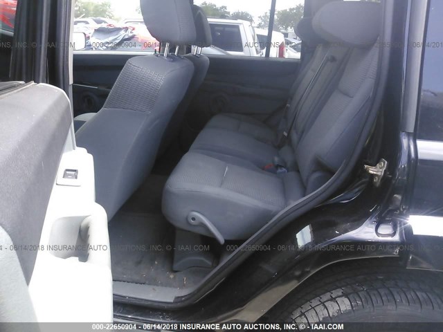 1J8HG48K26C293797 - 2006 JEEP COMMANDER 黑色 照片 8