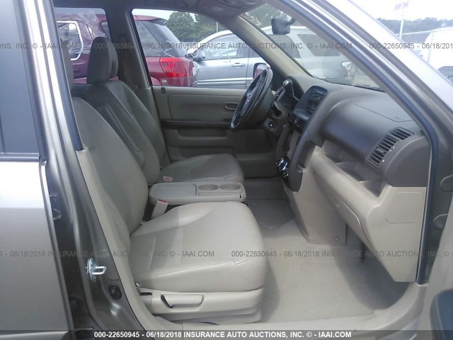 JHLRD78926C029016 - 2006 HONDA CR-V SE/EX BROWN photo 5