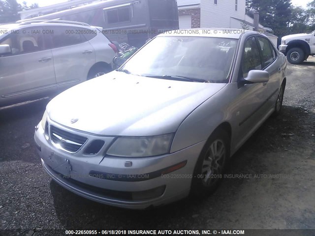 YS3FD45Y161021486 - 2006 SAAB 9-3 SILVER photo 2