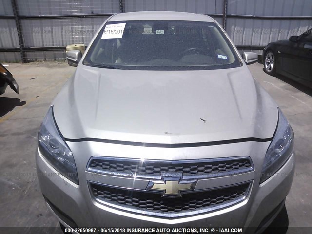 1G11D5SR2DF217076 - 2013 CHEVROLET MALIBU 1LT 金色 照片 6