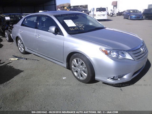 4T1BK3DB5BU381545 - 2011 TOYOTA AVALON LIMITED SILVER photo 1