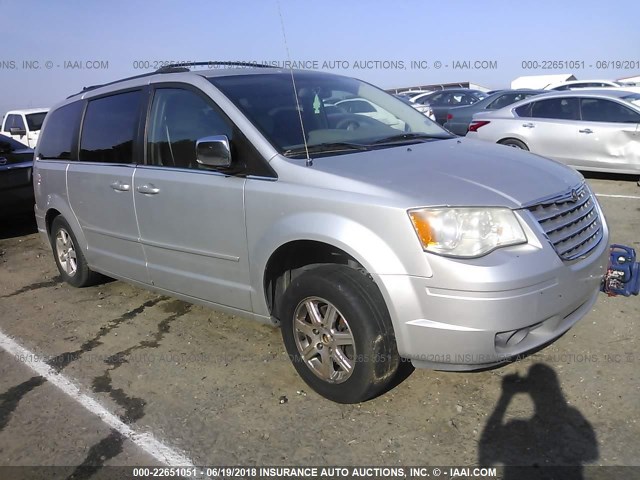 2A8HR54P68R637644 - 2008 CHRYSLER TOWN & COUNTRY TOURING SILVER photo 1