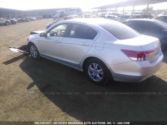 1HGCP2F44CA123864 - 2012 HONDA ACCORD LXP SILVER photo 3