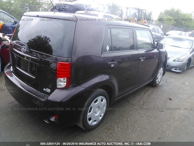 JTLZE4FE9CJ012606 - 2012 TOYOTA SCION XB იასამნისფერი ფოტო 4