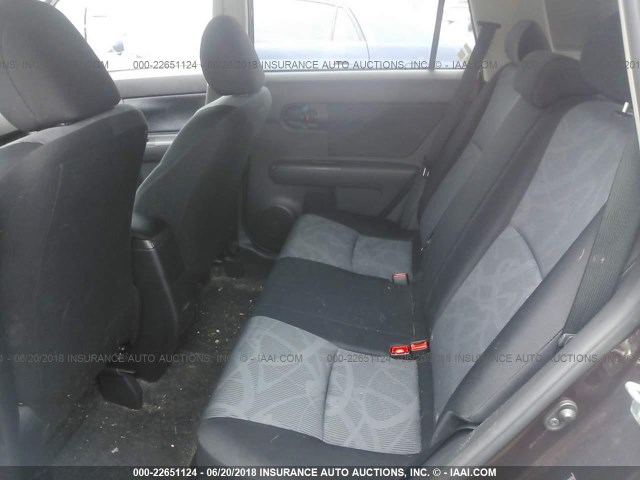 JTLZE4FE9CJ012606 - 2012 TOYOTA SCION XB იასამნისფერი ფოტო 8
