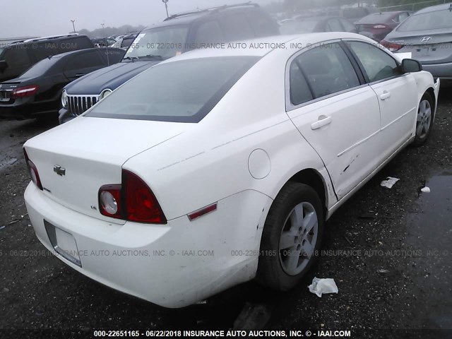 1G1ZG57B68F189794 - 2008 CHEVROLET MALIBU LS Ağ foto 4