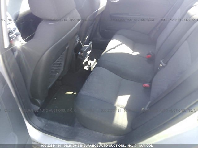 1G1ZC5EB3AF157602 - 2010 CHEVROLET MALIBU 1LT 银色 照片 8