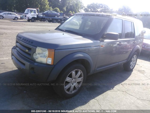 SALAG254X6A363182 - 2006 LAND ROVER LR3 HSE GRAY photo 2