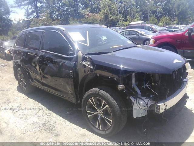 5TDKKRFH5GS181088 - 2016 TOYOTA HIGHLANDER XLE Qara foto 1