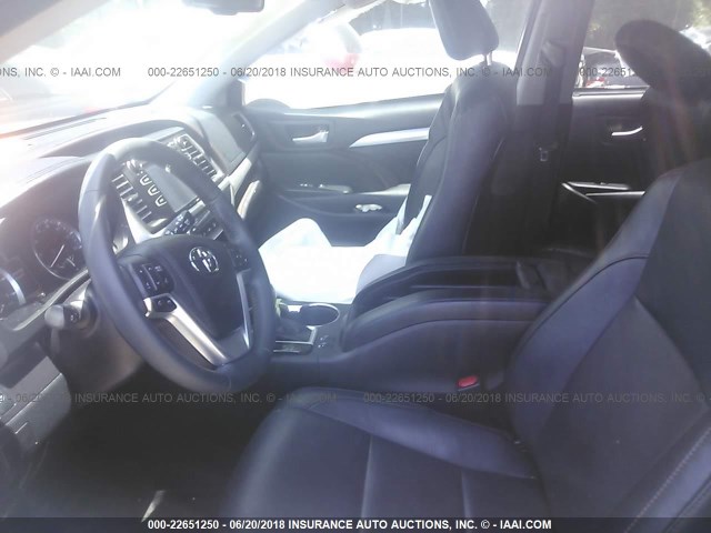 5TDKKRFH5GS181088 - 2016 TOYOTA HIGHLANDER XLE Qara foto 5