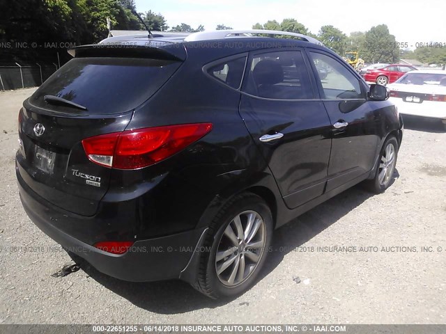 KM8JU3AC9CU338251 - 2012 HYUNDAI TUCSON GLS/LIMITED 黑色 照片 4