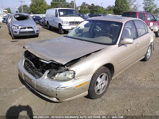 1G1NE52J32M619836 - 2002 CHEVROLET MALIBU LS 棕色 照片 2