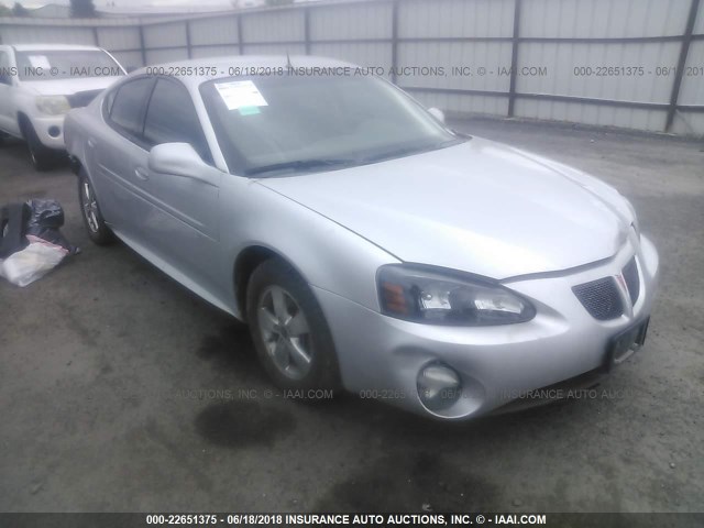 2G2WP522551251629 - 2005 PONTIAC GRAND PRIX SILVER photo 1