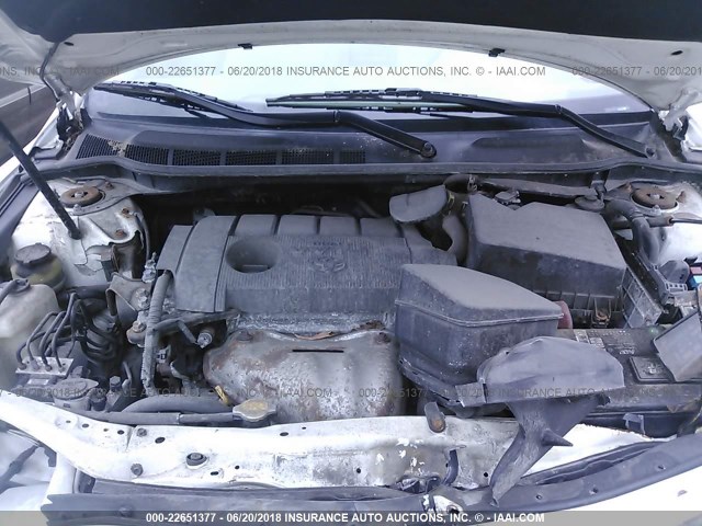 4T1BF3EK9AU568482 - 2010 TOYOTA CAMRY SE/LE/XLE 白色 照片 10