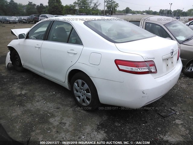 4T1BF3EK9AU568482 - 2010 TOYOTA CAMRY SE/LE/XLE 白色 照片 3