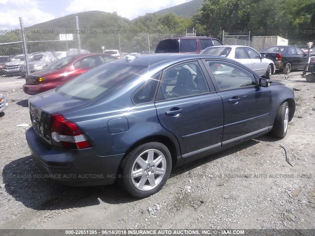 YV1MS382762182757 - 2006 VOLVO S40 2.4I BLUE photo 4