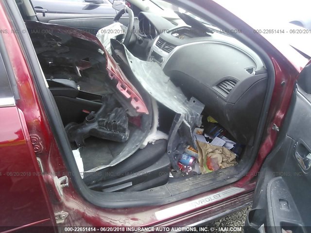 1G1ZC5E06CF223500 - 2012 CHEVROLET MALIBU 1LT წითელი ფოტო 5