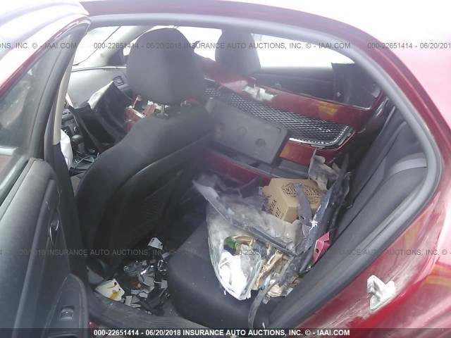 1G1ZC5E06CF223500 - 2012 CHEVROLET MALIBU 1LT წითელი ფოტო 8