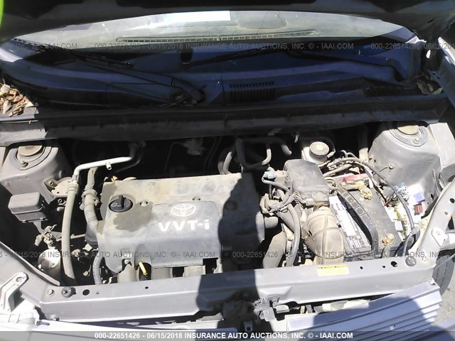 JTLKT324054008542 - 2005 TOYOTA SCION XB Күміс фото 10