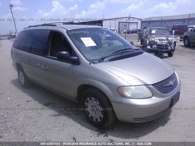 2C8GP24303R252432 - 2003 CHRYSLER TOWN & COUNTRY  BEIGE photo 1