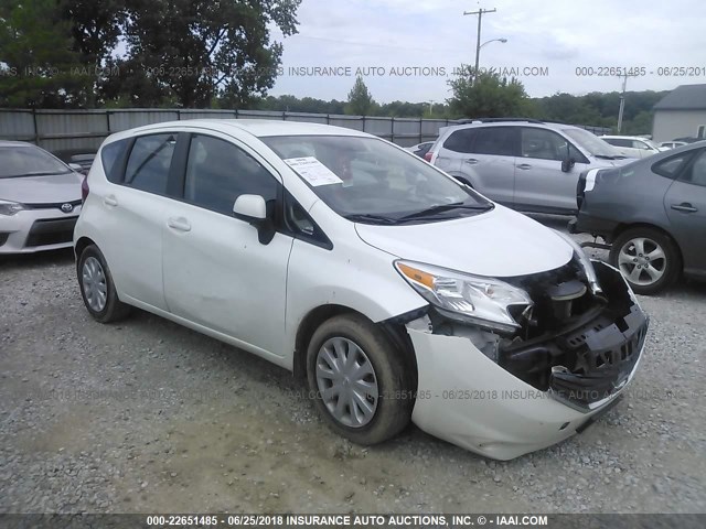 3N1CE2CPXEL371294 - 2014 NISSAN VERSA NOTE S/S PLUS/SV/SL WHITE photo 1