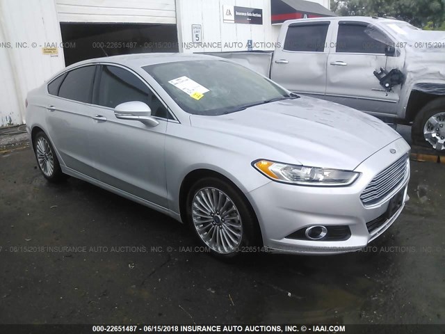 3FA6P0K95FR268848 - 2015 FORD FUSION TITANIUM SILVER photo 1