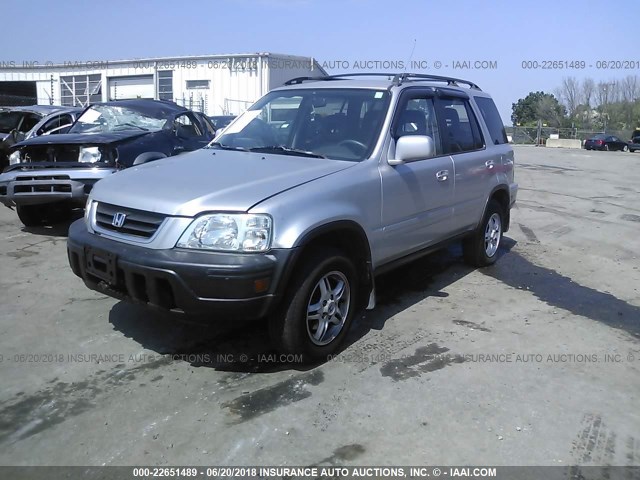 JHLRD18781S007547 - 2001 HONDA CR-V SE/LE SILVER photo 2