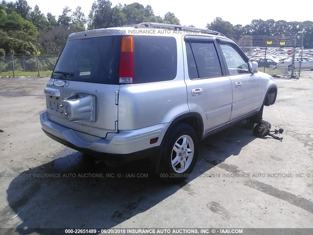 JHLRD18781S007547 - 2001 HONDA CR-V SE/LE SILVER photo 4