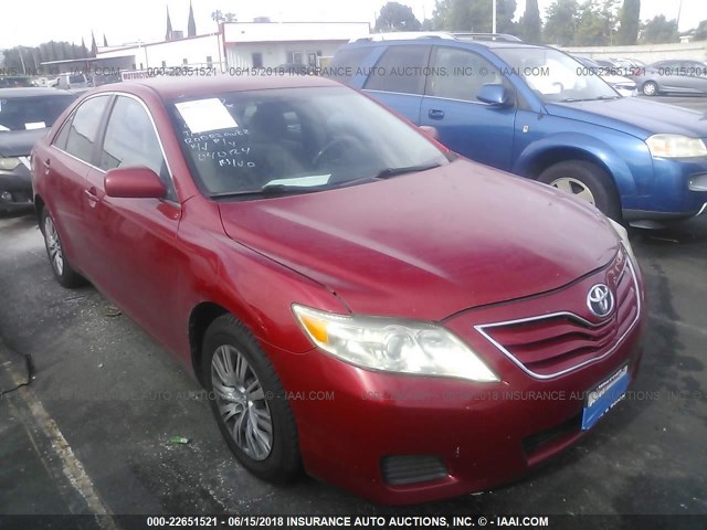 4T4BF3EK9AR040124 - 2010 TOYOTA CAMRY SE/LE/XLE 红色 照片 1