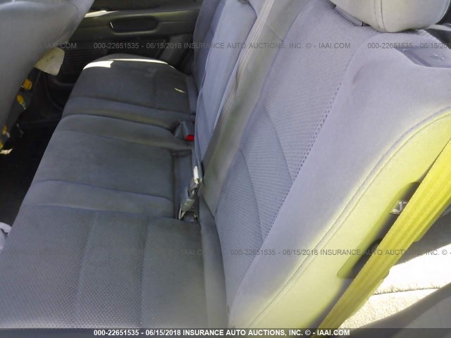 5FNYF28368B002098 - 2008 HONDA PILOT SE GRAY photo 8