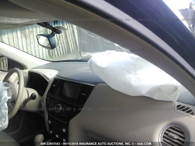 5N1AR2MM9DC601636 - 2013 NISSAN PATHFINDER S/SV/SL/PLATINUM BLACK photo 5