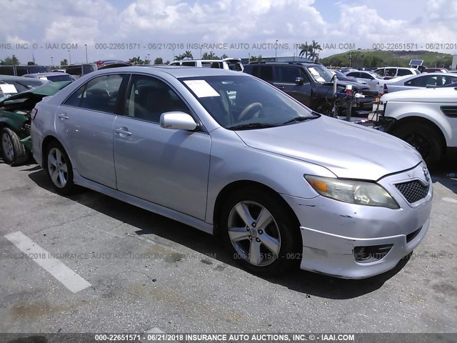 4T1BF3EK5BU677006 - 2011 TOYOTA CAMRY SE/LE/XLE 银色 照片 6
