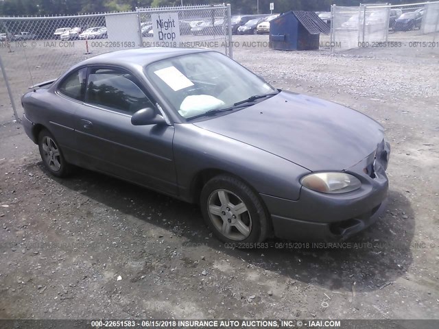 3FAFP11323R101572 - 2003 FORD ESCORT ZX2 GRAY photo 1