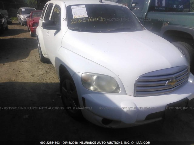 3GNDA13D58S539079 - 2008 CHEVROLET HHR LS WHITE photo 1