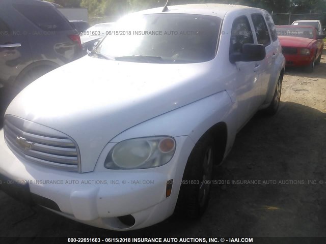 3GNDA13D58S539079 - 2008 CHEVROLET HHR LS WHITE photo 2