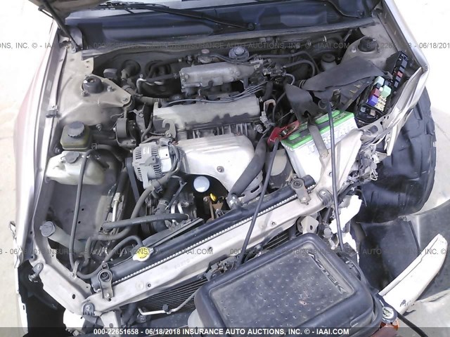 4T1BG22K11U838106 - 2001 TOYOTA CAMRY CE/LE/XLE 米色 照片 10