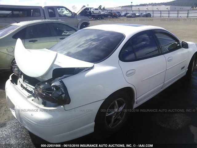 1G2WR52113F127252 - 2003 PONTIAC GRAND PRIX GTP WHITE photo 4