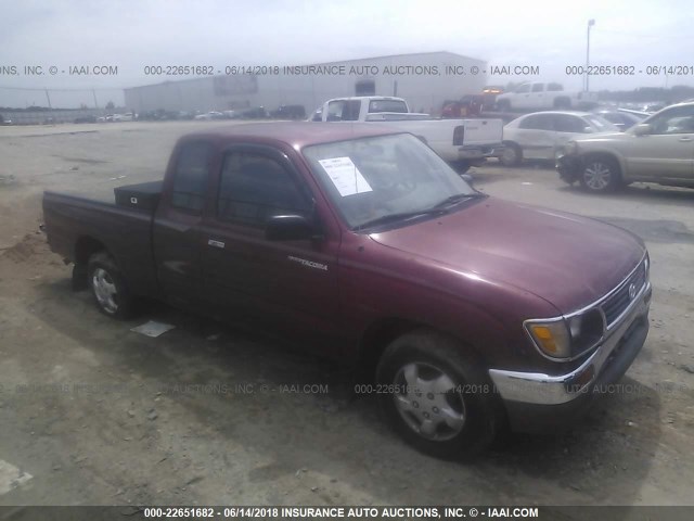 4TAUN53BXSZ031828 - 1995 TOYOTA TACOMA XTRACAB RED photo 1