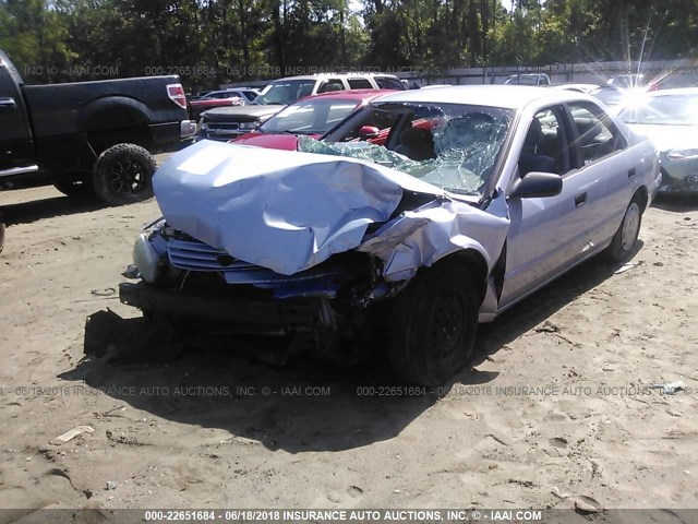 4T1BG22K8VU069254 - 1997 TOYOTA CAMRY CE/LE/XLE Light Blue photo 2