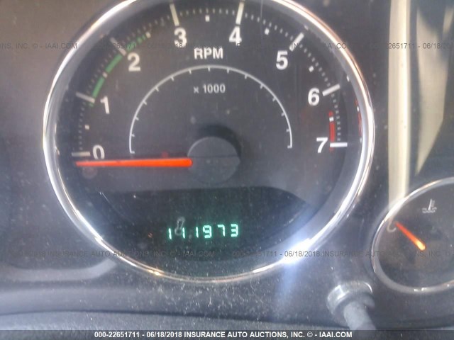 1C4AJWAG2DL666992 - 2013 JEEP WRANGLER SPORT შავი ფოტო 7