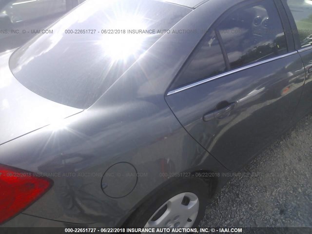 1G2ZF57B884301571 - 2008 PONTIAC G6 VALUE LEADER/BASE GRAY photo 4