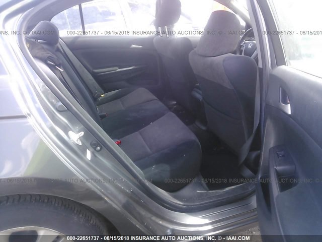 1HGCP26448A115416 - 2008 HONDA ACCORD LXP GRAY photo 8