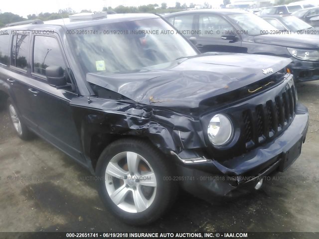 1C4NJPFA2ED533480 - 2014 JEEP PATRIOT LATITUDE BLACK photo 6